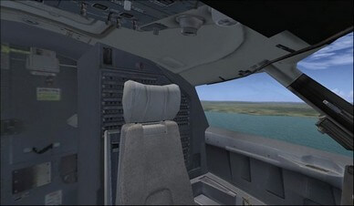 Bombardier CRJ 700 Pilot Camera View