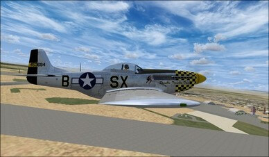 Wings of Power P-51D Right Wing Camera View
